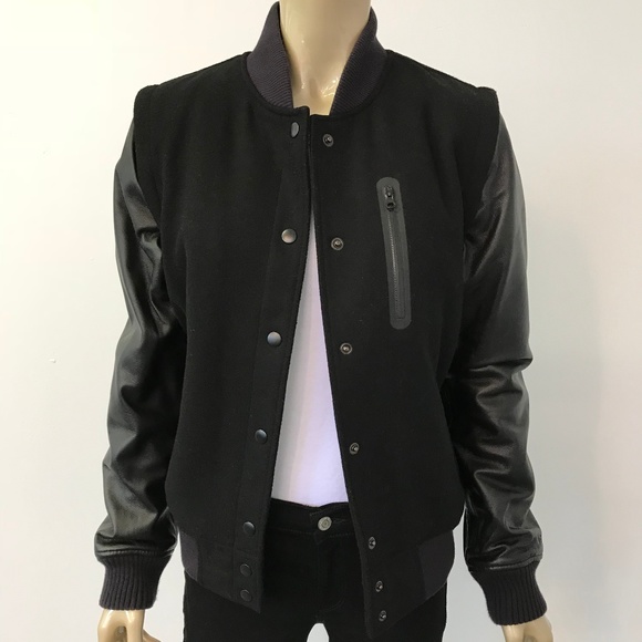 nike jacket leather